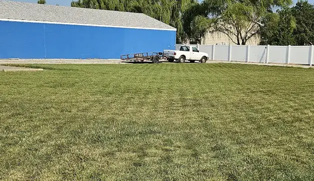 Lawn care services in Trenton, IL with evenly maintained turf